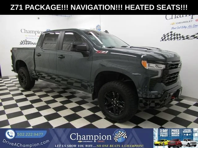 Certified Used 2025 Cypress Gray Chevrolet LT Trail Boss image 1