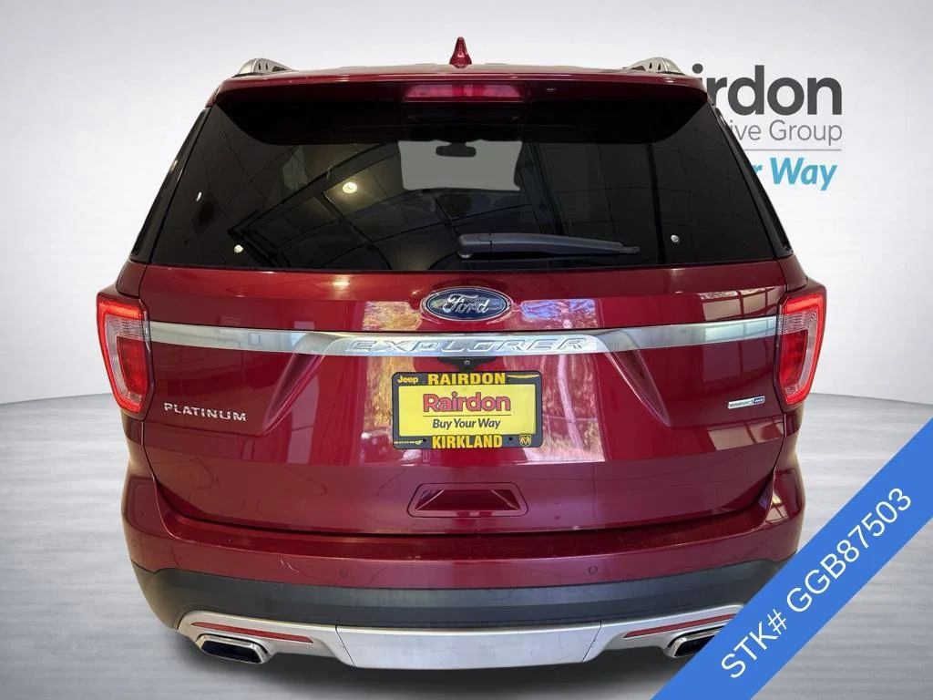 Used 2016 Ruby Red Metallic Ford Platinum image 4