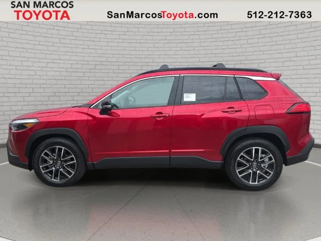 New 2026 Soul Red Crystal Toyota XLE image 8
