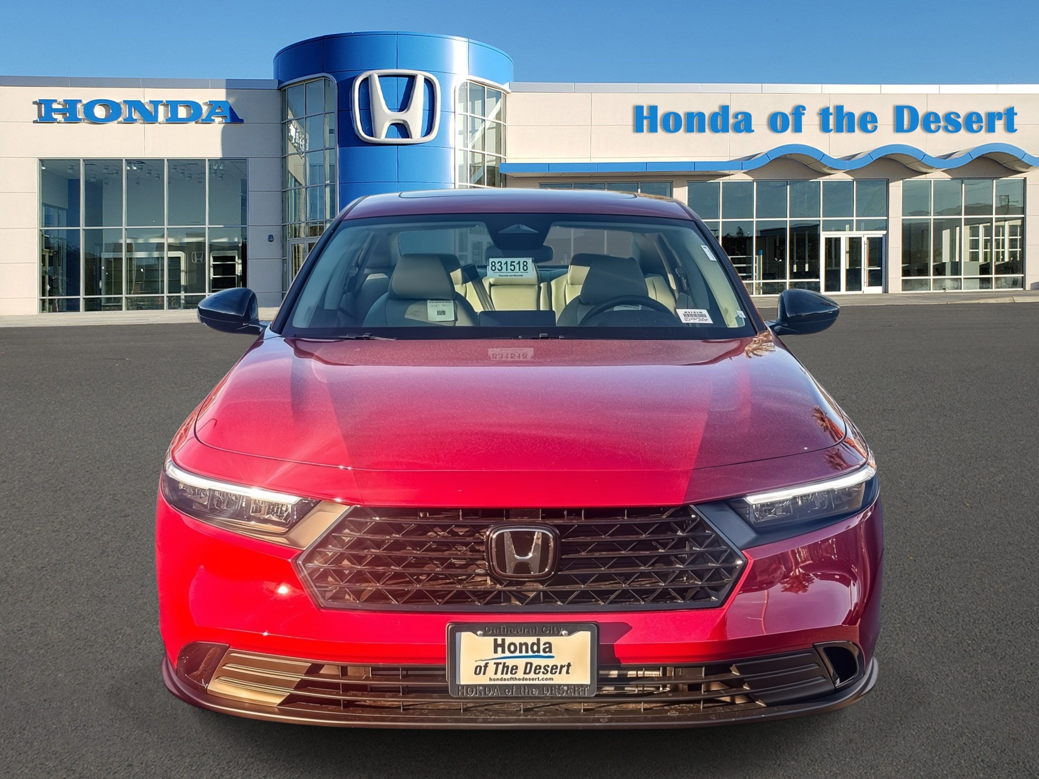 New 2026 Radiant Red Metallic Honda SE image 2