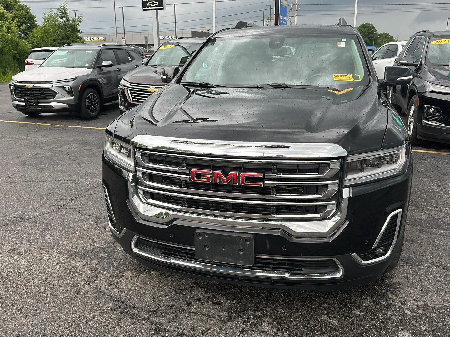 Used 2023 Ebony Twilight Metallic GMC SLT image 7