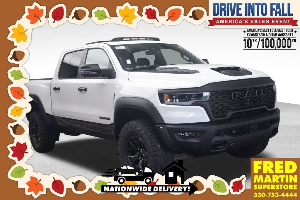New 2026 Bright White Clear-Coat Exterior Paint RAM RHO image 1