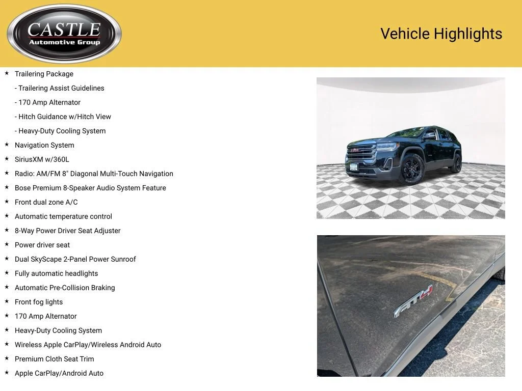 Used 2023 Ebony Twilight Metallic GMC AT4 image 4