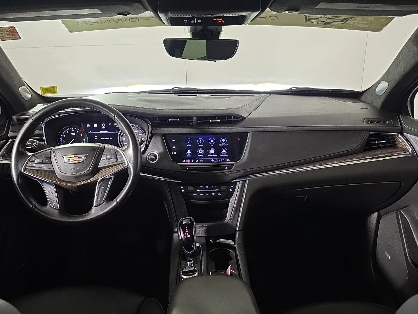 Used 2024 Stellar Black Metallic Cadillac AWD Premium Luxury image 39