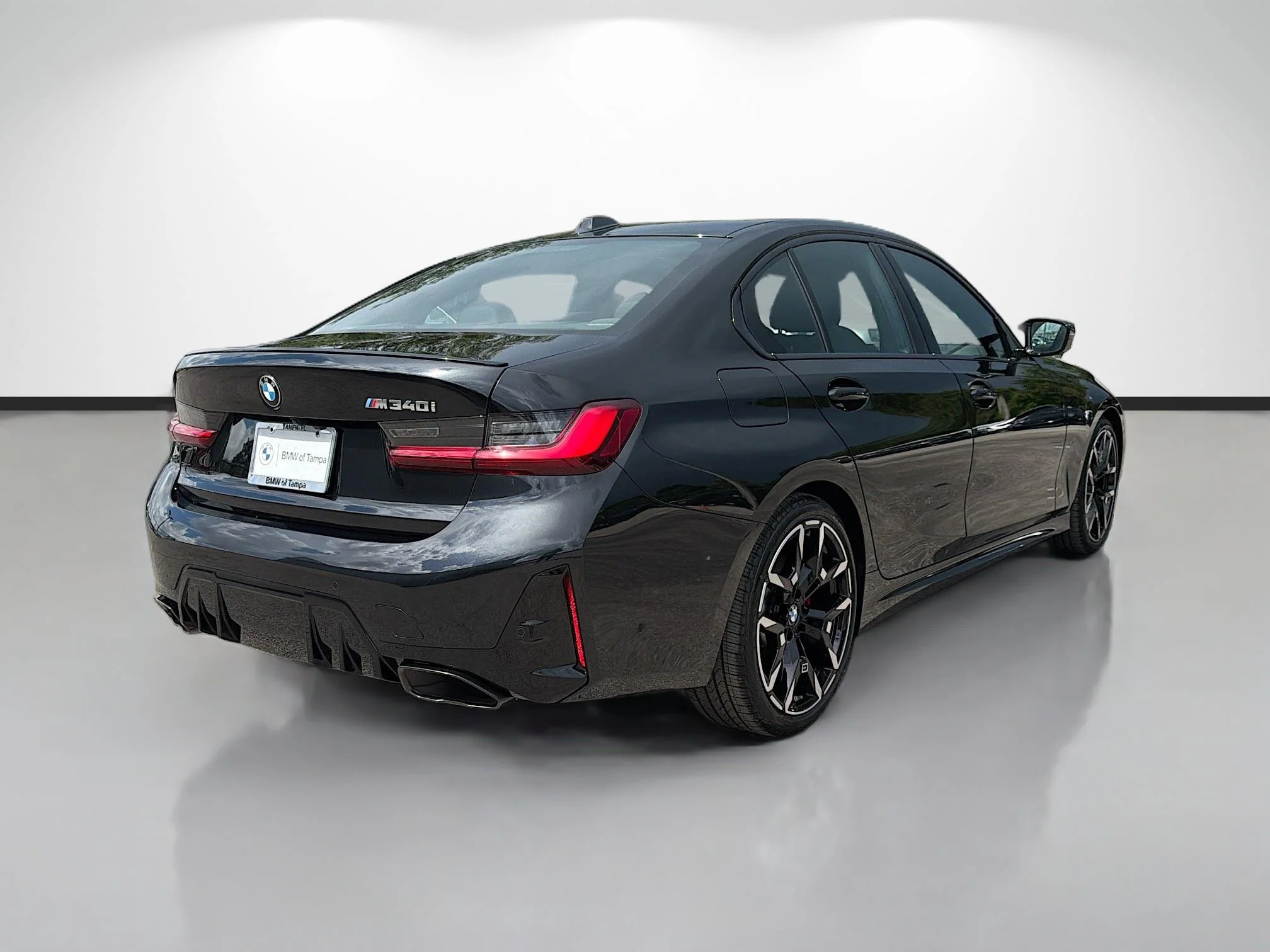 New 2026 Black Sapphire Metallic BMW M340i NA image 3