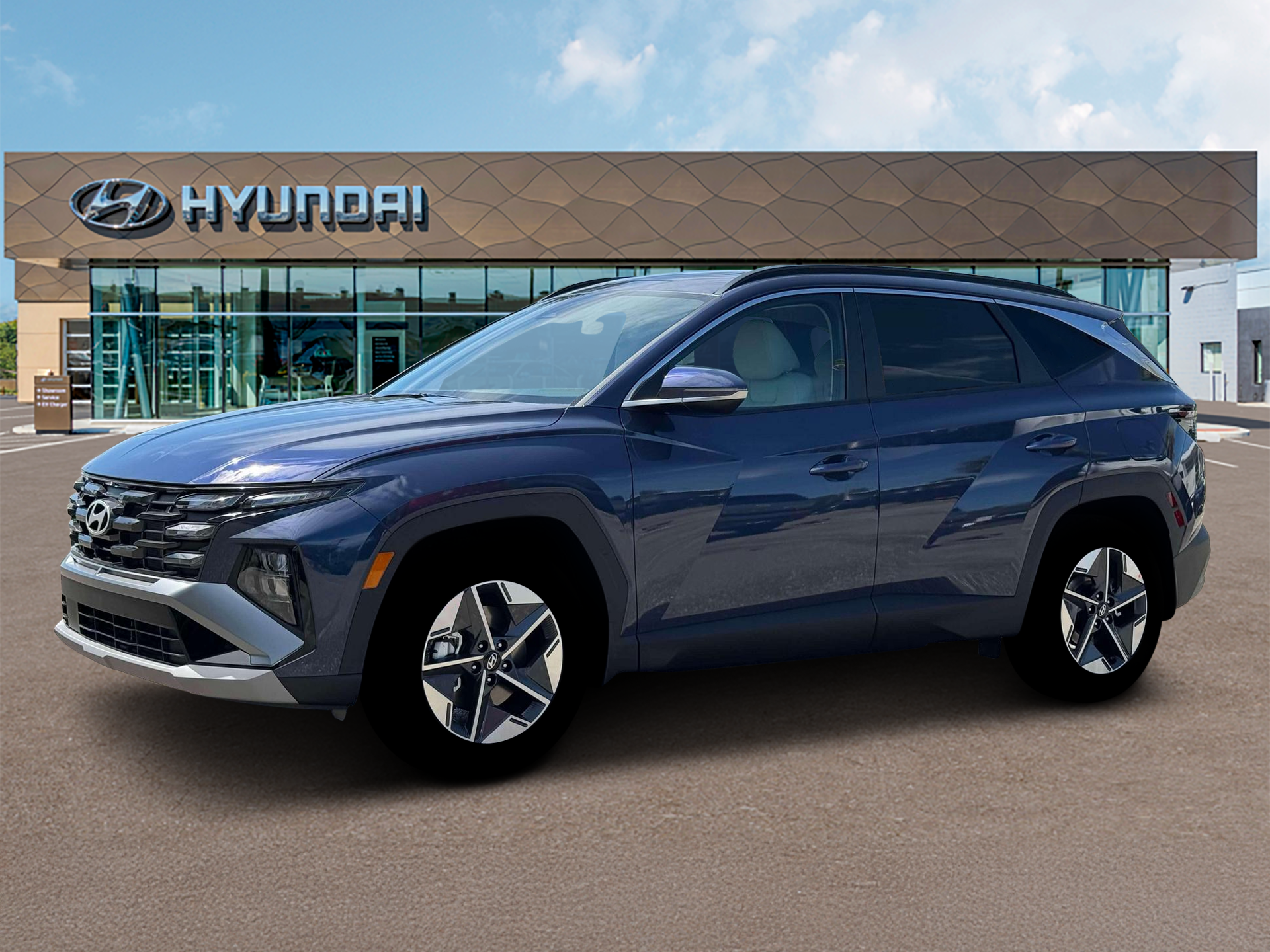 New 2026 Blue Hyundai SEL Premium FWD image 2
