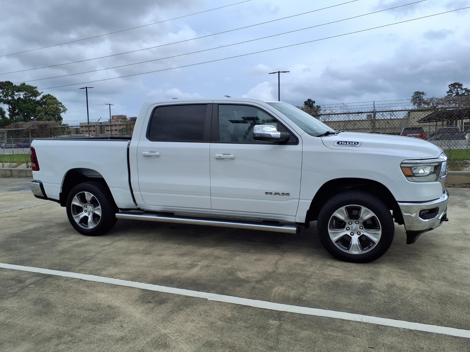 2023 Ram 1500 Laramie White at Robbins Nissan