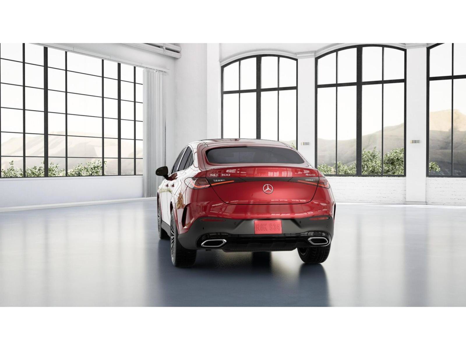 New 2027 MANUFAKTUR Patagonia Red Metallic Mercedes-Benz GLC 300 Coupe image 26