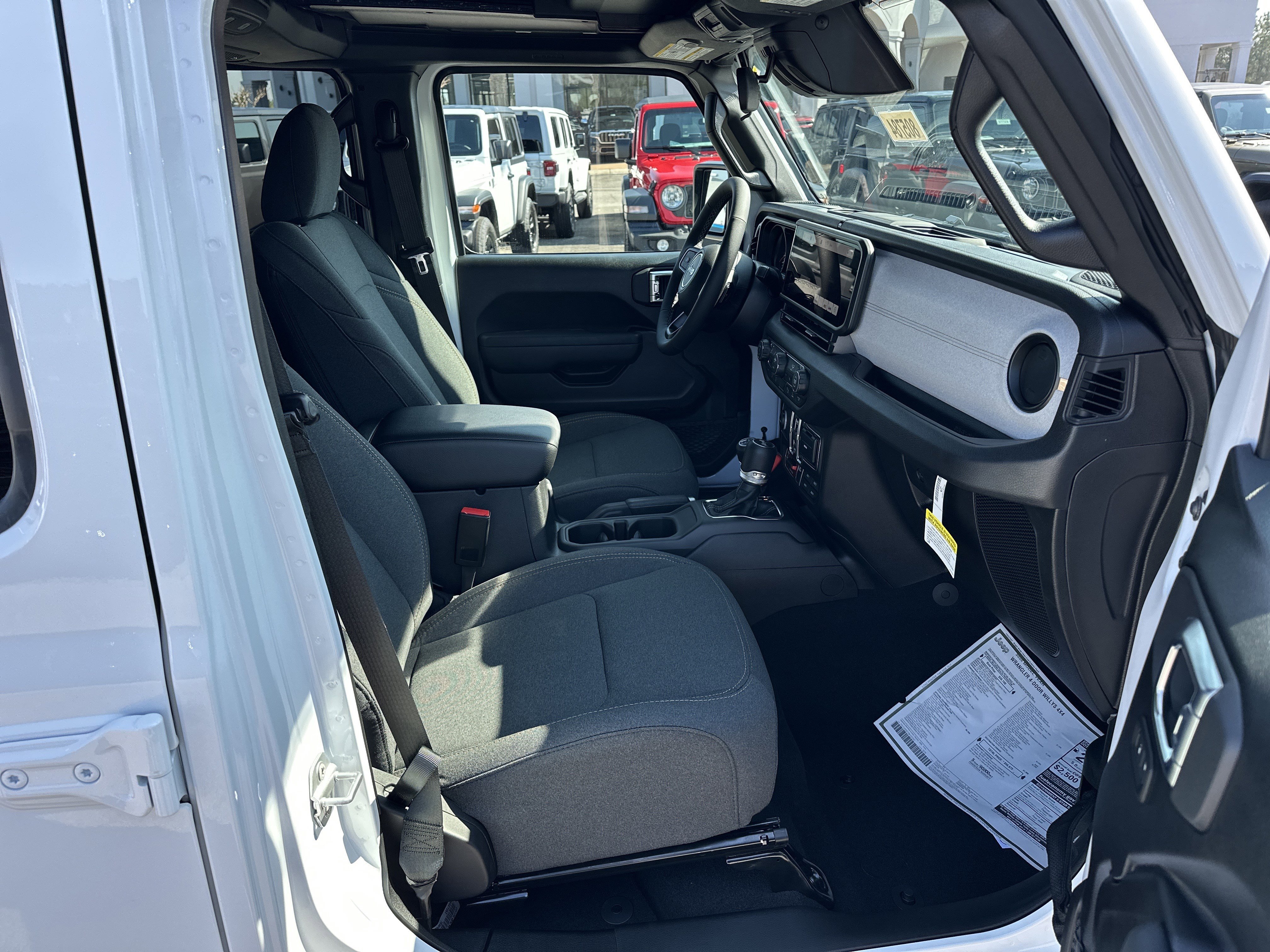 New 2026 Bright White Clear-Coat Exterior Paint Jeep Willys image 13