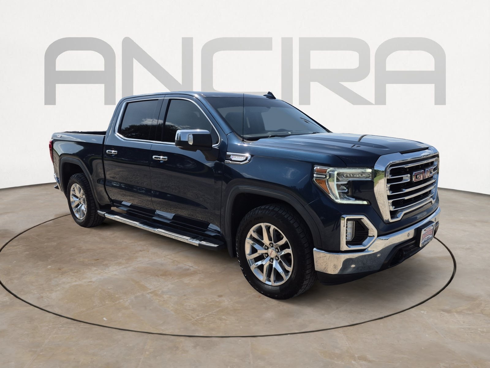 Used 2022 PACIFIC BLUE METALLIC GMC SLT image 5