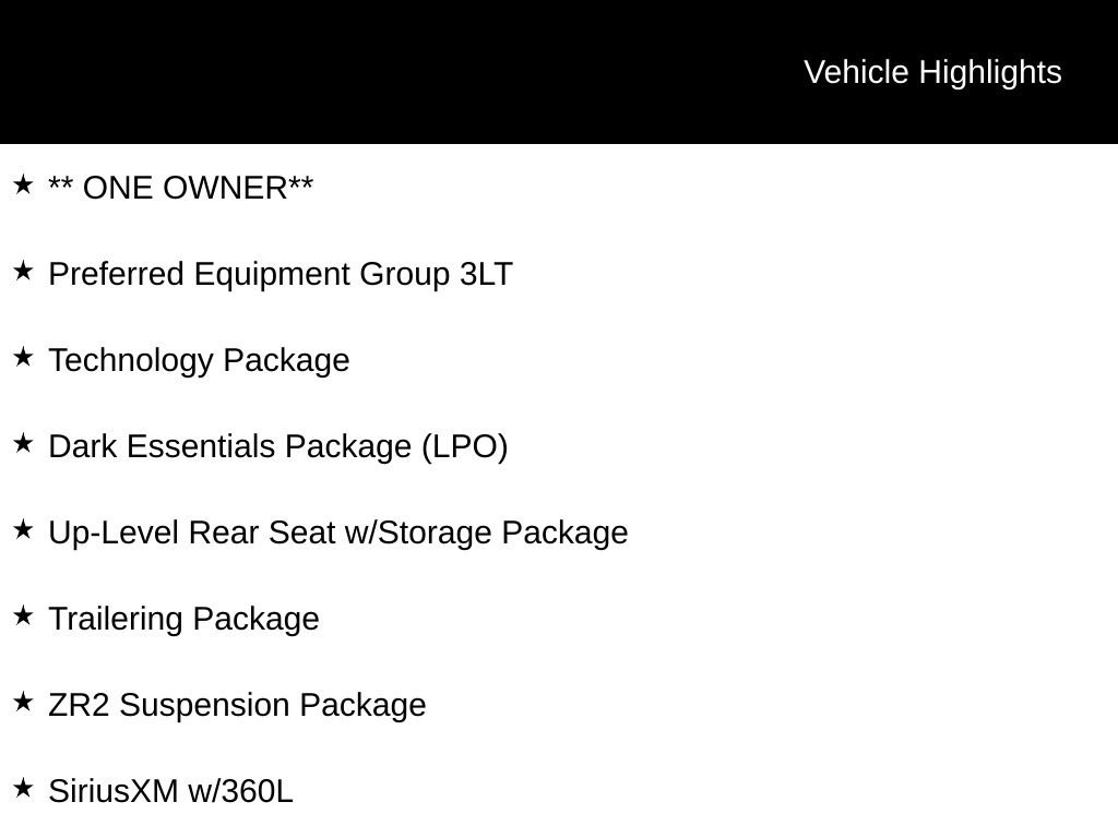 Used 2023 Black Chevrolet ZR2 image 5