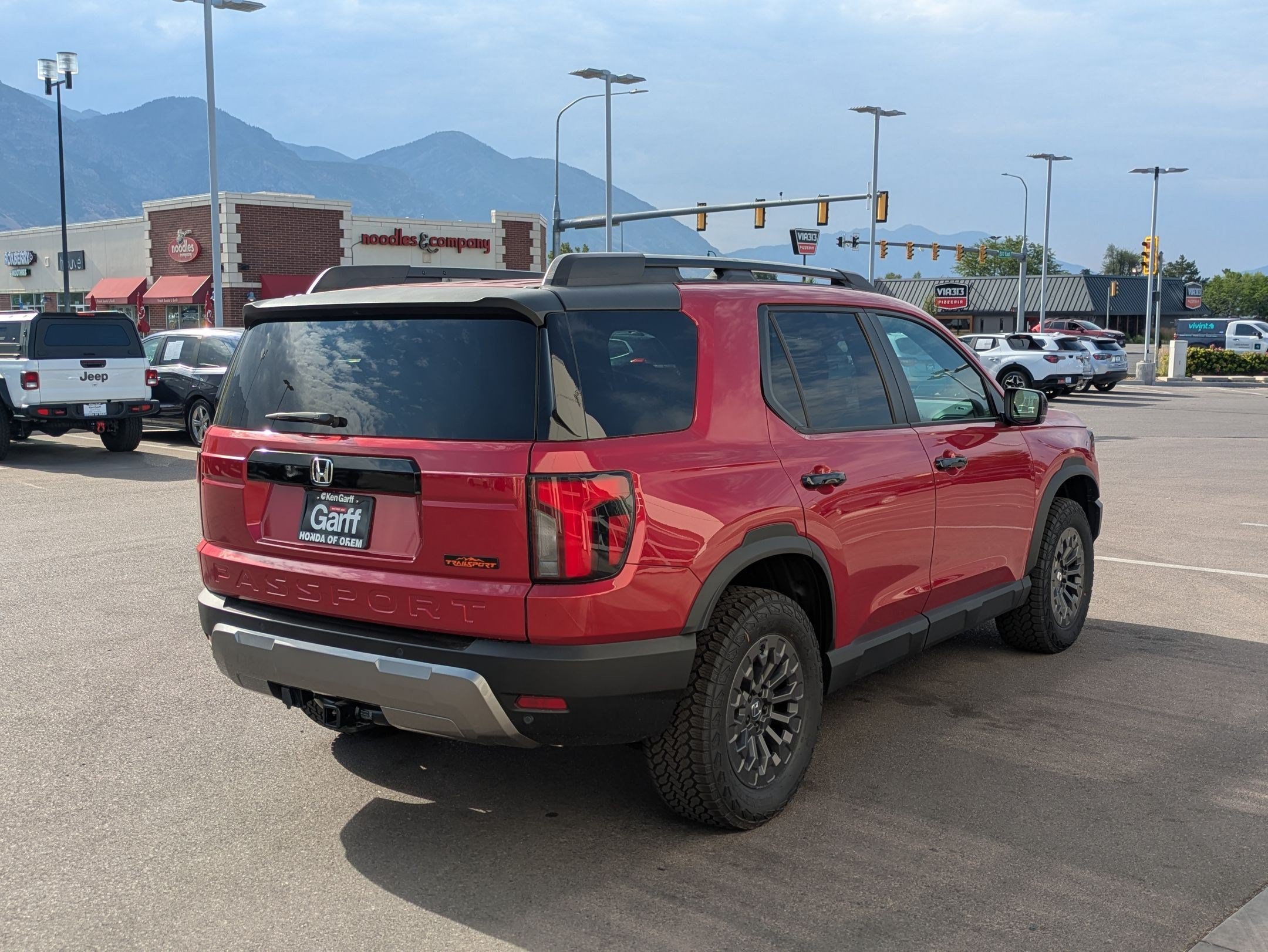 New 2026 Radiant Red Metallic II Honda TrailSport image 3