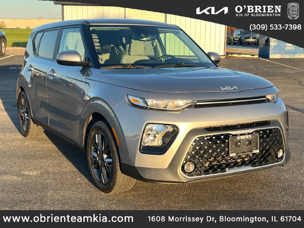 Used 2022 Steel Gray Kia EX image 1