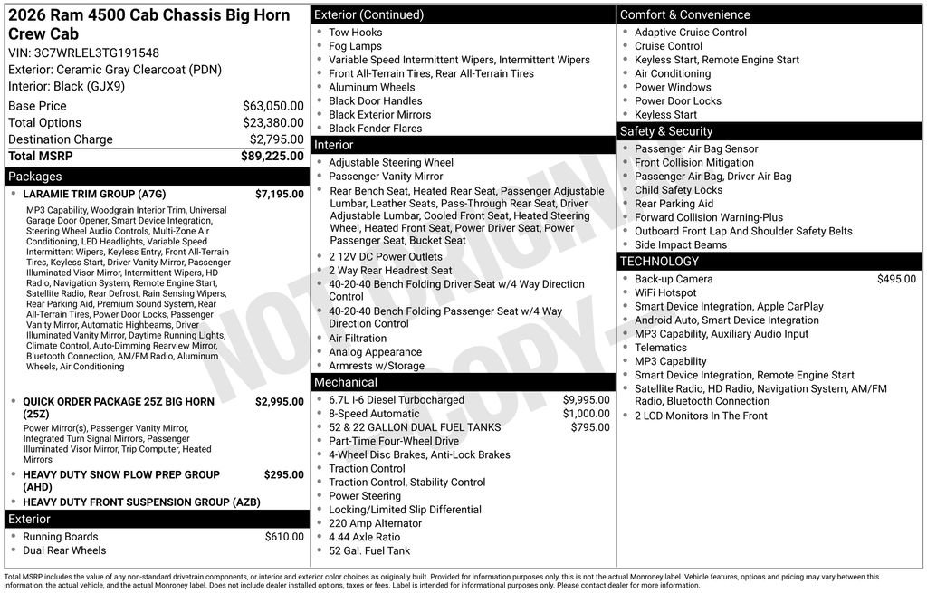 Used 2026 White Ram Tradesman image 23