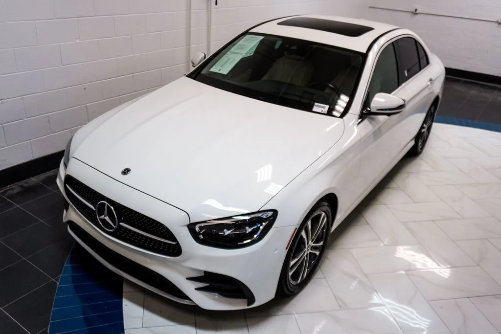 Used 2022 White Mercedes-Benz E 350 image 40