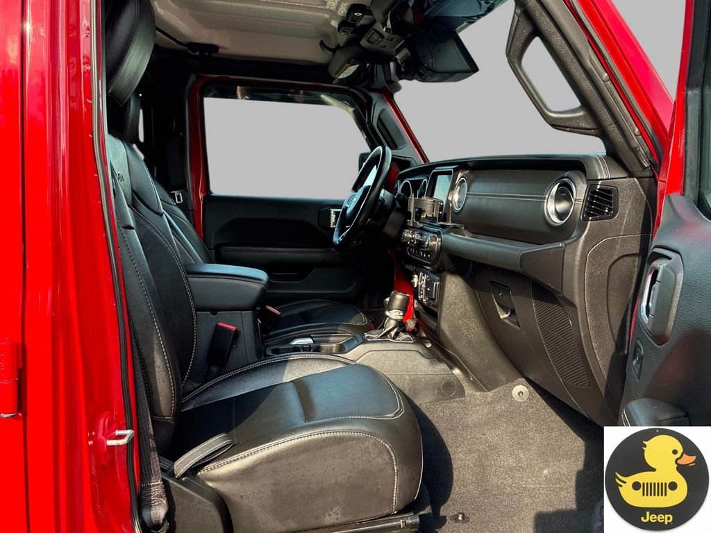 Used 2021 Red Jeep Unlimited Sahara 4xe image 9