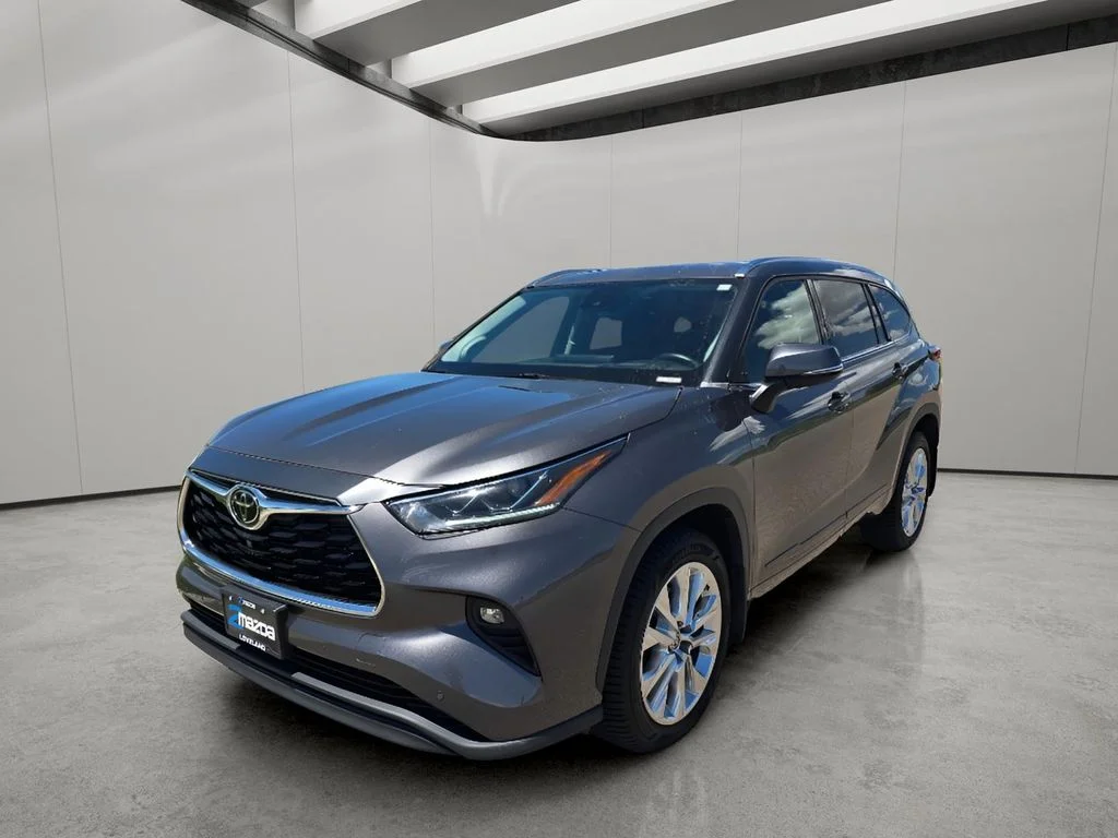 Used 2021 Magnetic Gray Metallic Toyota Limited image 1