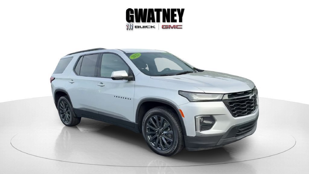 Used 2022 SILVER ICE METALLIC Chevrolet RS image 3