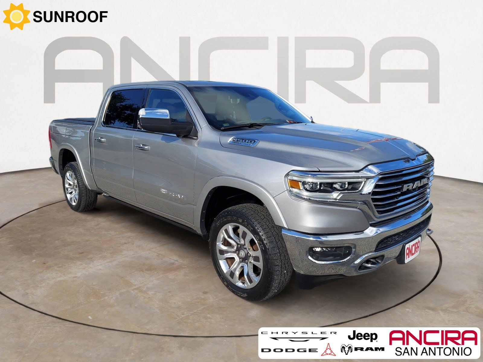 Used 2022 Billet Silver Metallic Clearcoat Ram Longhorn image 1