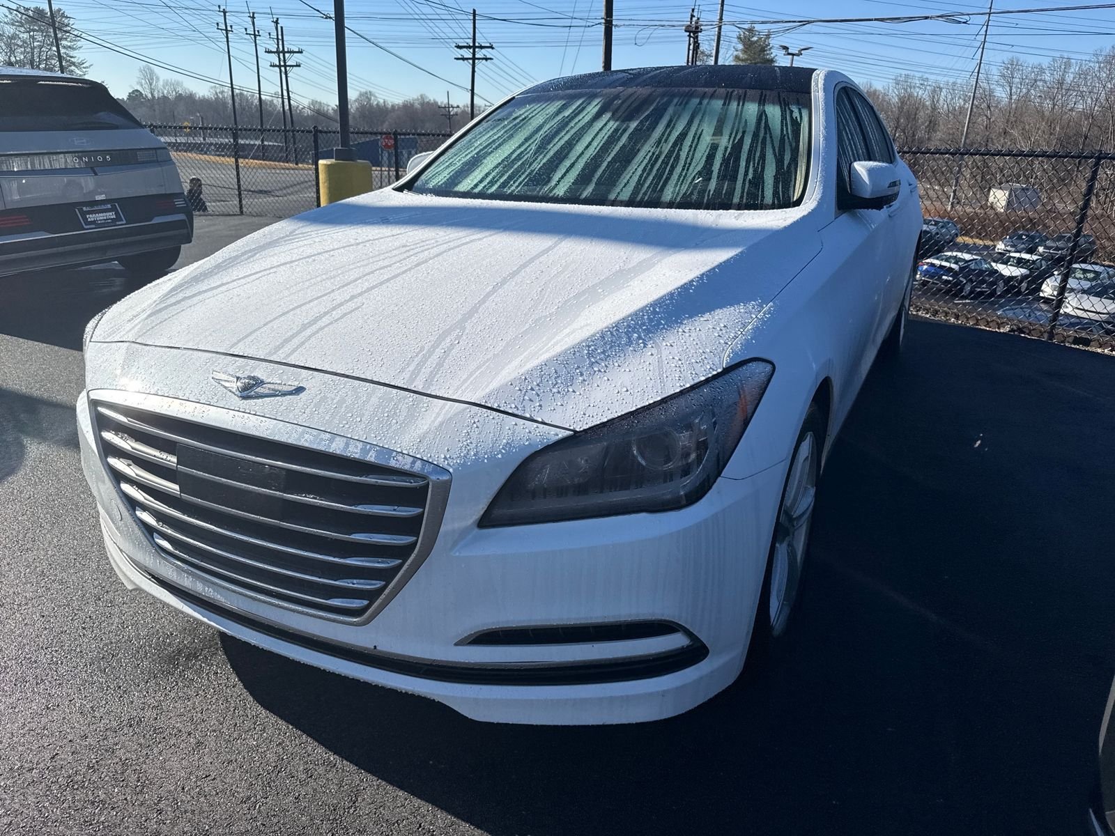 Used 2017 GENESIS G80 Base with VIN KMHGN4JE8HU176585 for sale in Hickory, NC