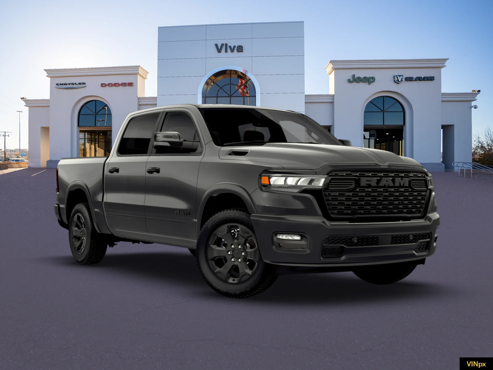 New 2026 Granite Crystal Metallic Clear-Coat Exterior Paint RAM LONE STAR image 11