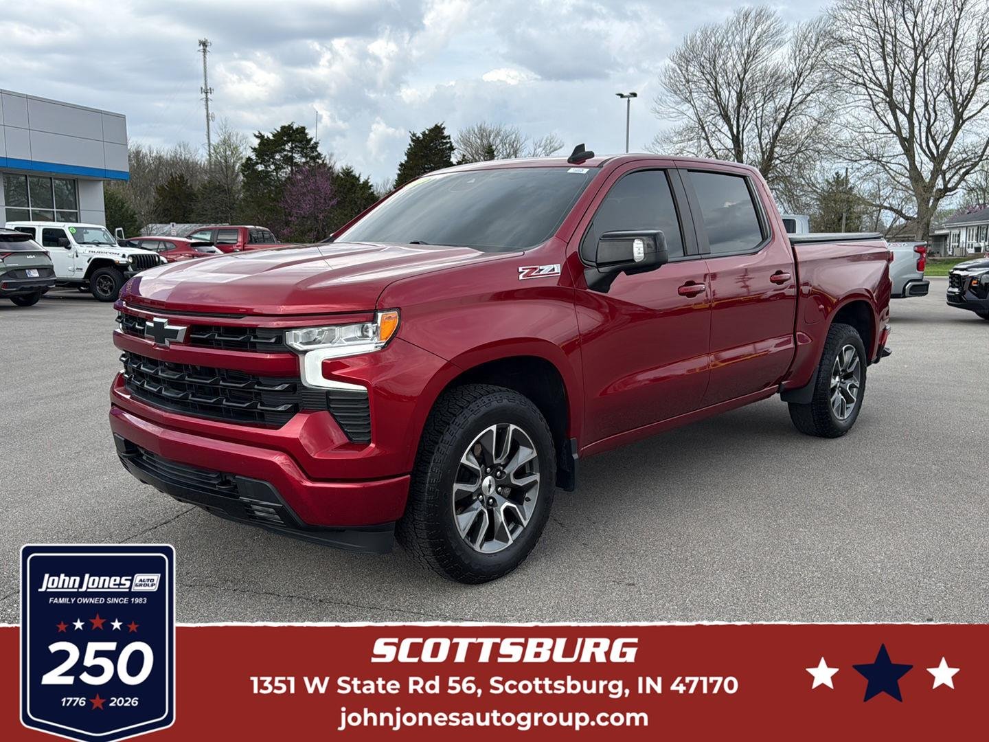 Used 2023 Radiant Red Tintcoat Chevrolet RST image 1