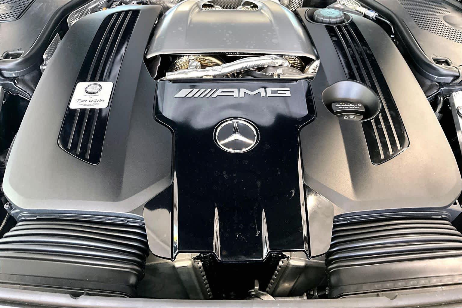Certified Used 2025 Obsidian Black Metallic Mercedes-Benz AMG® GT 55 image 33