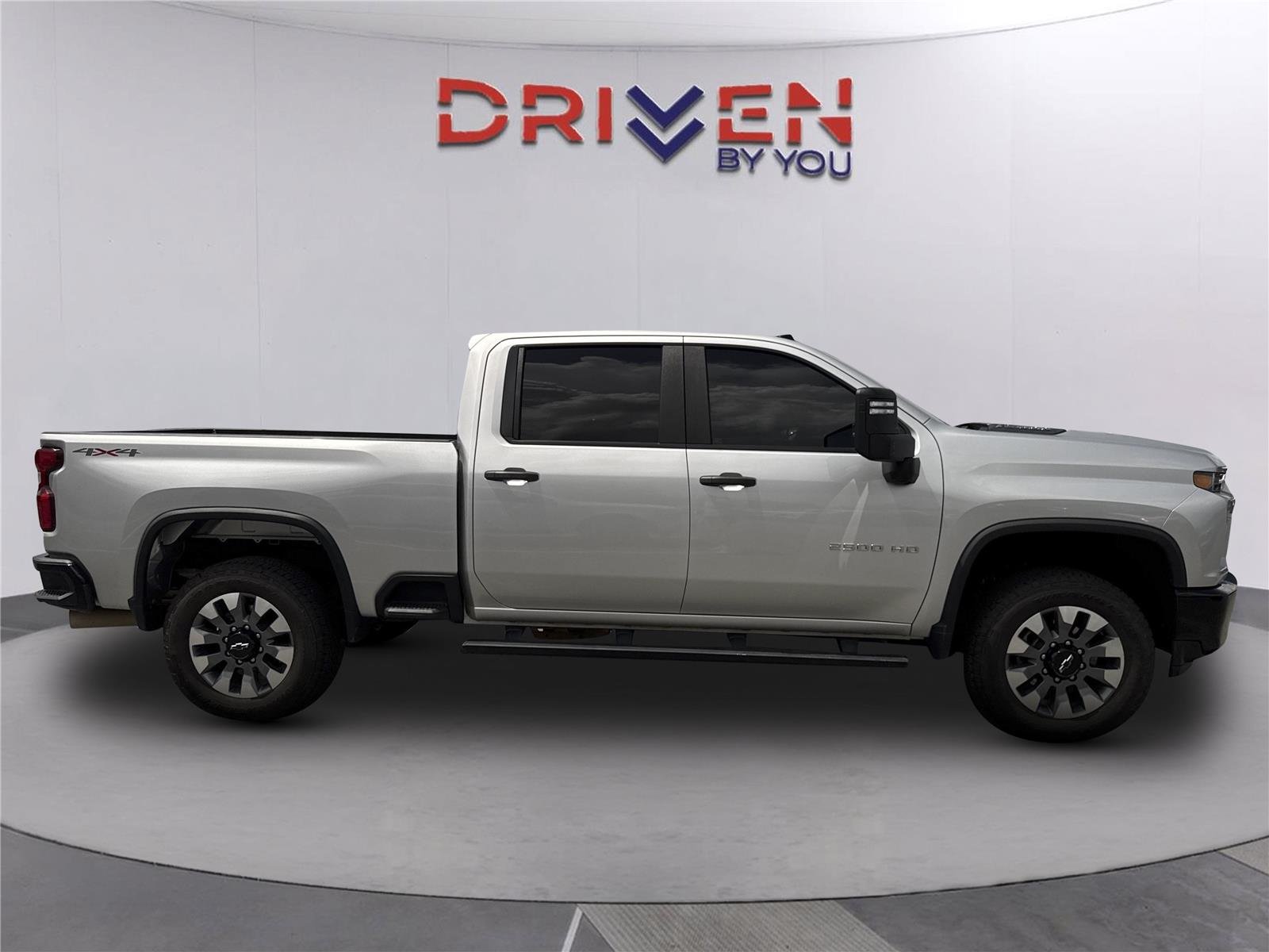 Certified Used 2021 SILVER ICE METALLIC Chevrolet Custom image 3