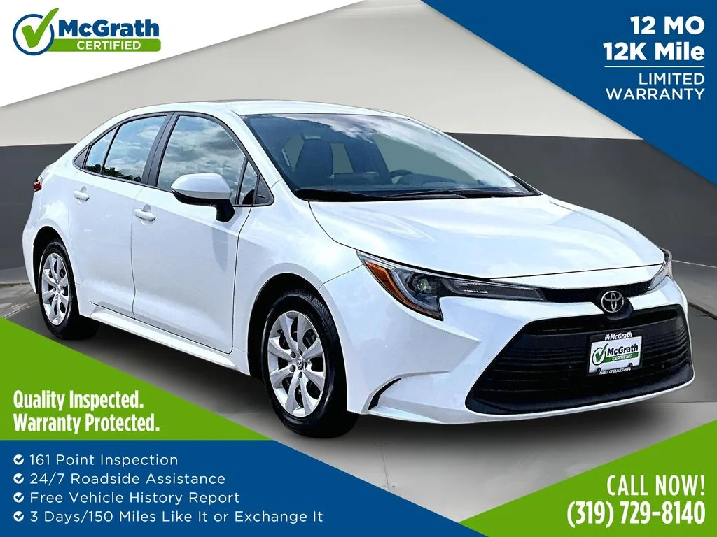 Used 2025 Beige Toyota LE image 1