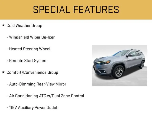Used 2020 Silver Jeep Latitude Plus 4x4 image 12