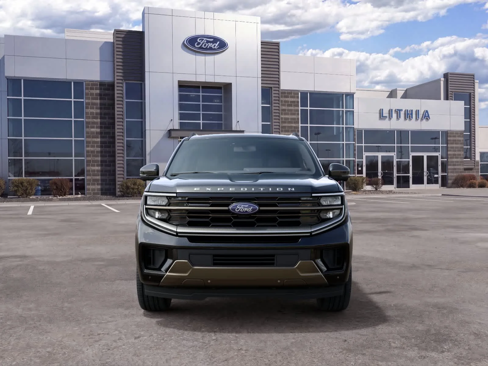 New 2027 Agate Black Metallic Ford King Ranch® image 3