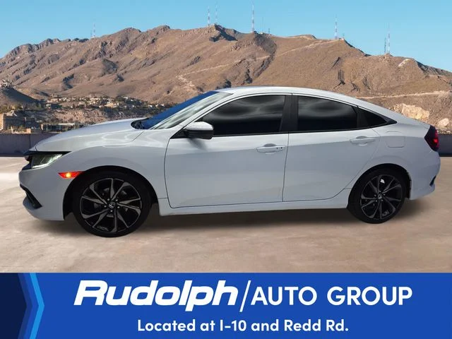 Used 2019 White Honda Sport image 2