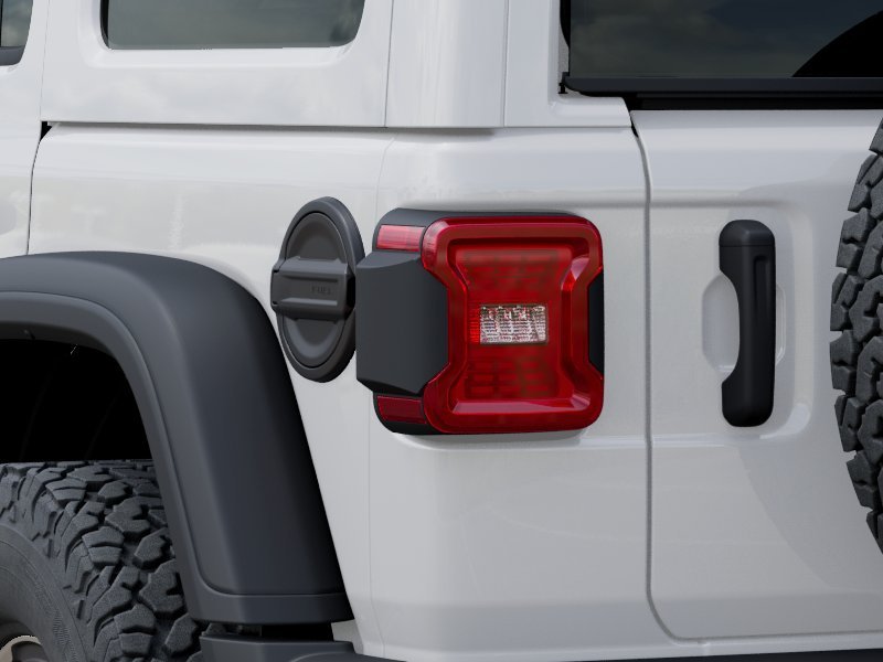 New 2026 Bright White Clear-Coat Exterior Paint Jeep Rubicon image 5