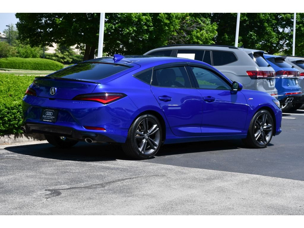 Used 2023 Apex Blue Pearl Acura w/A-Spec Package image 4