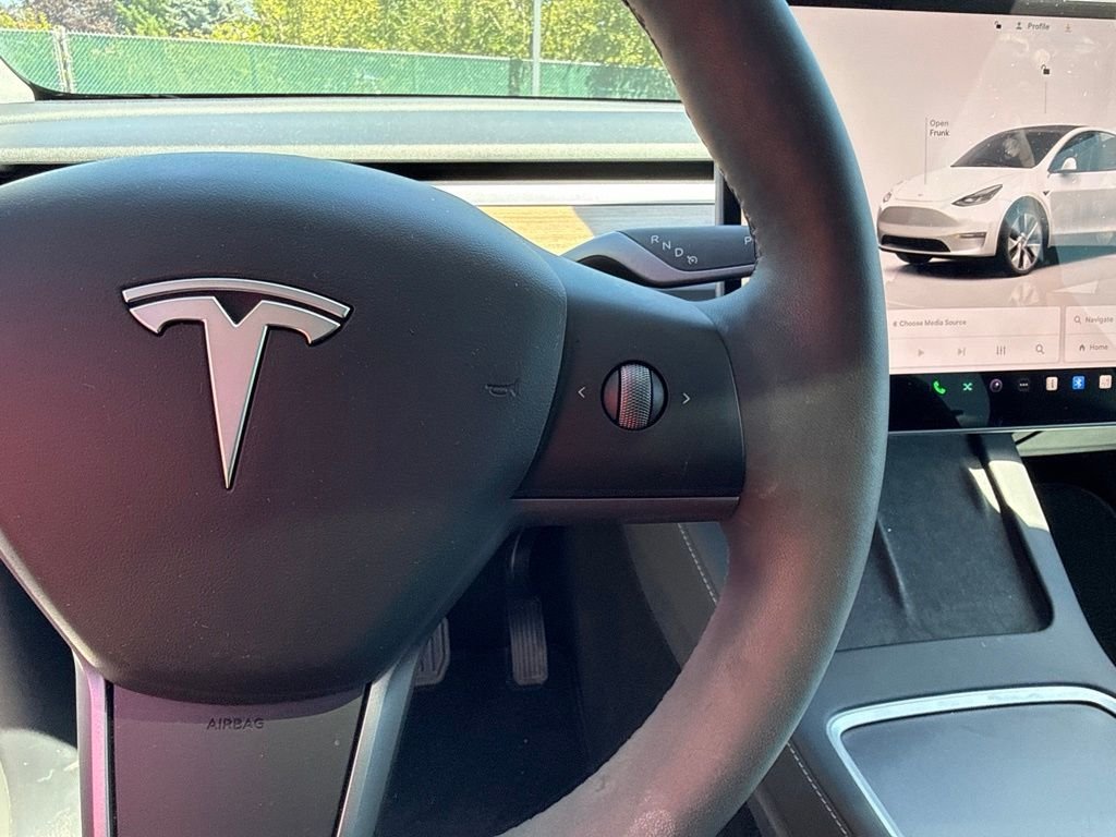 Used 2024 Pearl White Multi-Coat Tesla Long Range image 12