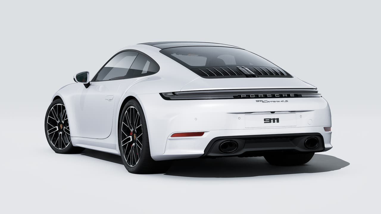 New 2026 Ice Grey Metallic Porsche Carrera 4S image 3