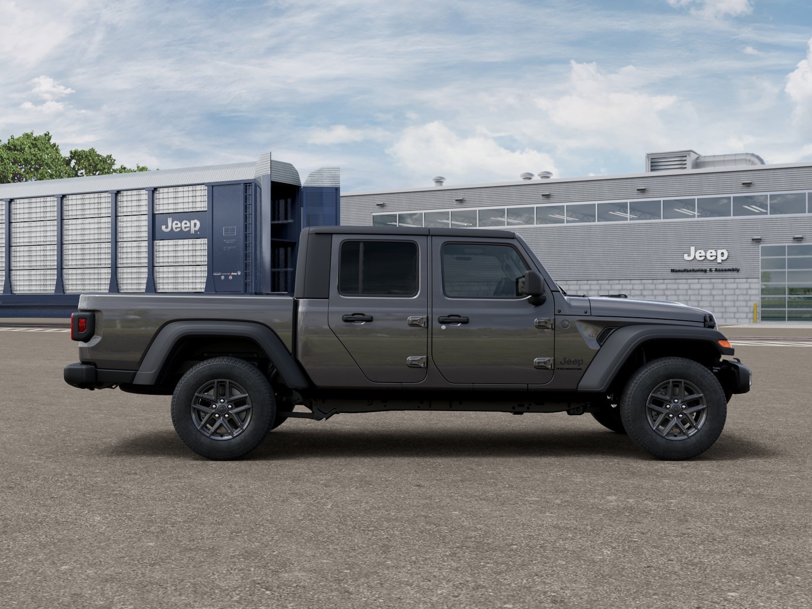 New 2026 Granite Crystal Metallic Clear-Coat Exterior Paint Jeep Sport image 12