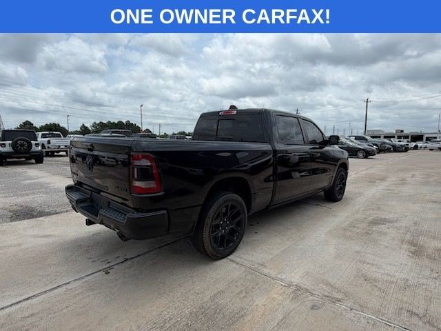 Used 2023 Diamond Black Crystal Pearlcoat Ram Laramie image 2