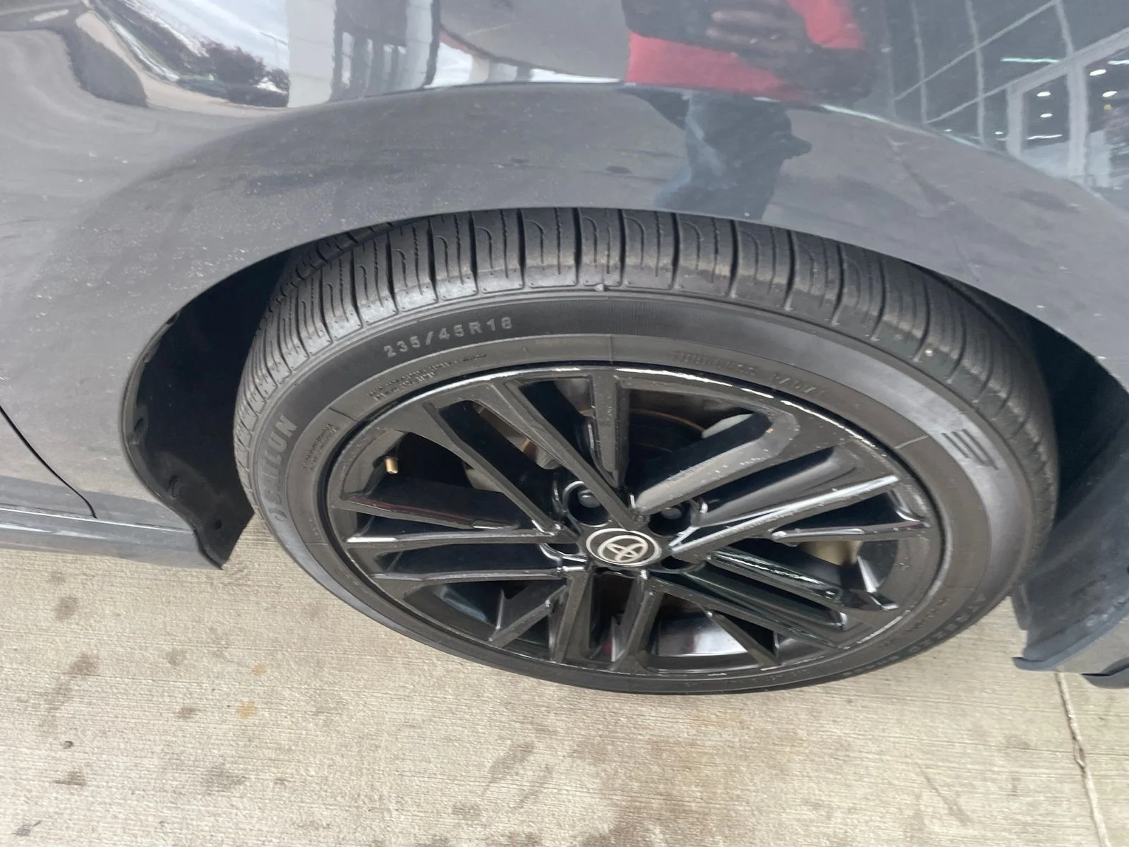 Used 2025 Black Toyota SE image 6