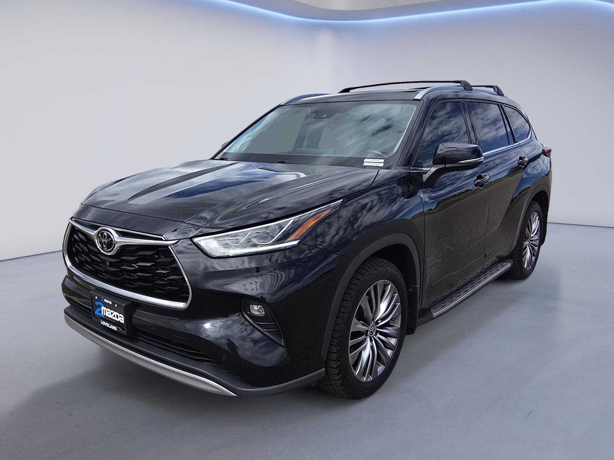 Used 2021 Midnight Black Metallic Toyota Platinum image 5