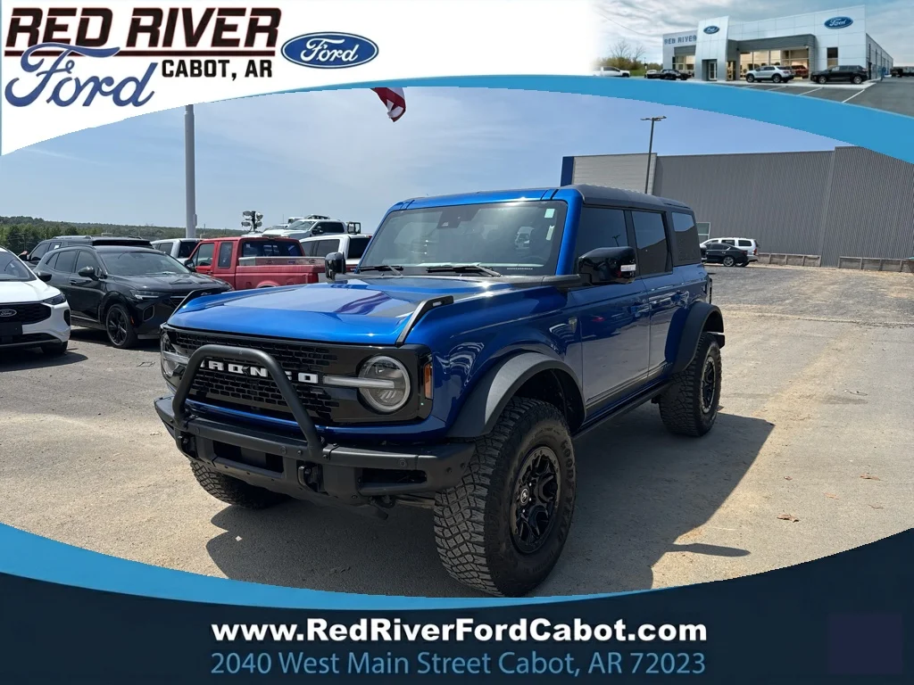 Used 2021 Lightning Blue Metallic Ford First Edition image 1