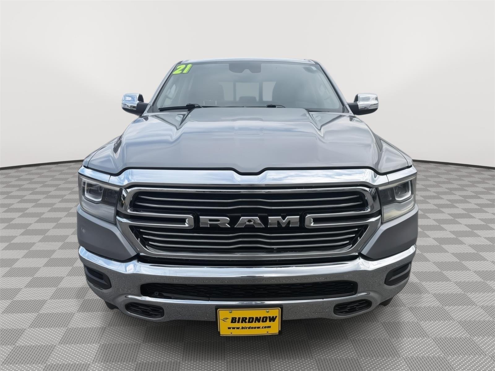 Used 2021 Billet Silver Metallic Clearcoat Ram Laramie image 6