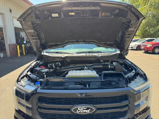 Used 2025 Agate Black Metallic Ford Lariat image 19