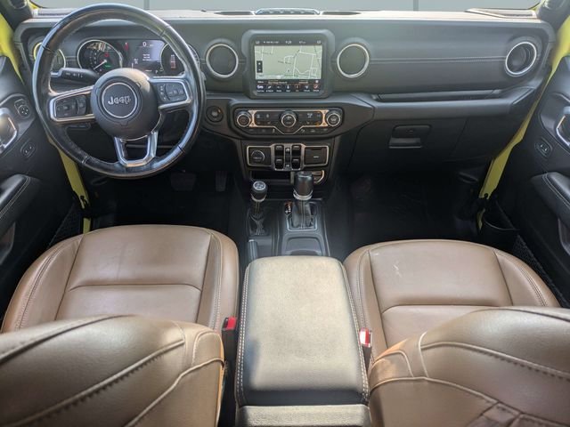 Used 2022 Yellow Jeep Unlimited Sahara 4xe image 15
