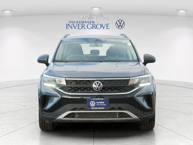 Certified 2022 Volkswagen Taos S with VIN 3VVAX7B20NM064620 for sale in Inver Grove Heights, Minnesota