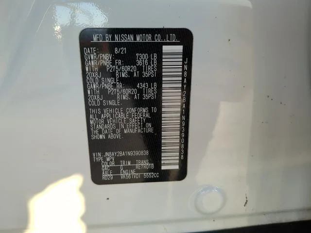 Used 2022 White Nissan SL image 38