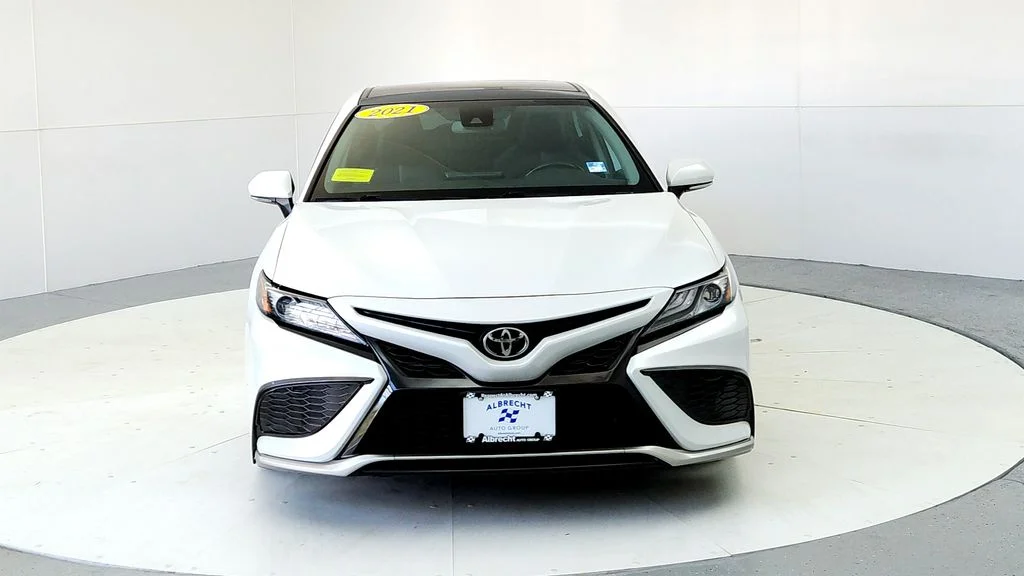 Certified Used 2021 Beige Toyota XSE image 8