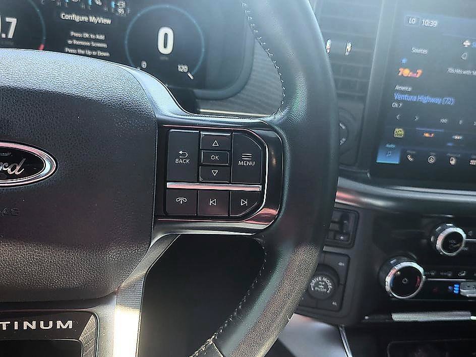 Used 2023 Gray Metallic Ford Platinum image 18