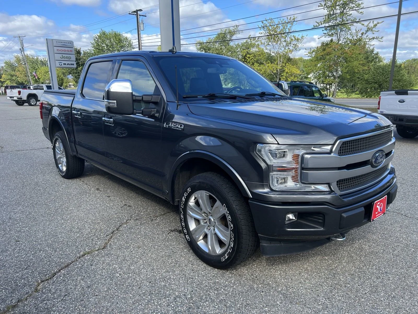 Used 2019 Gray Ford Platinum image 3