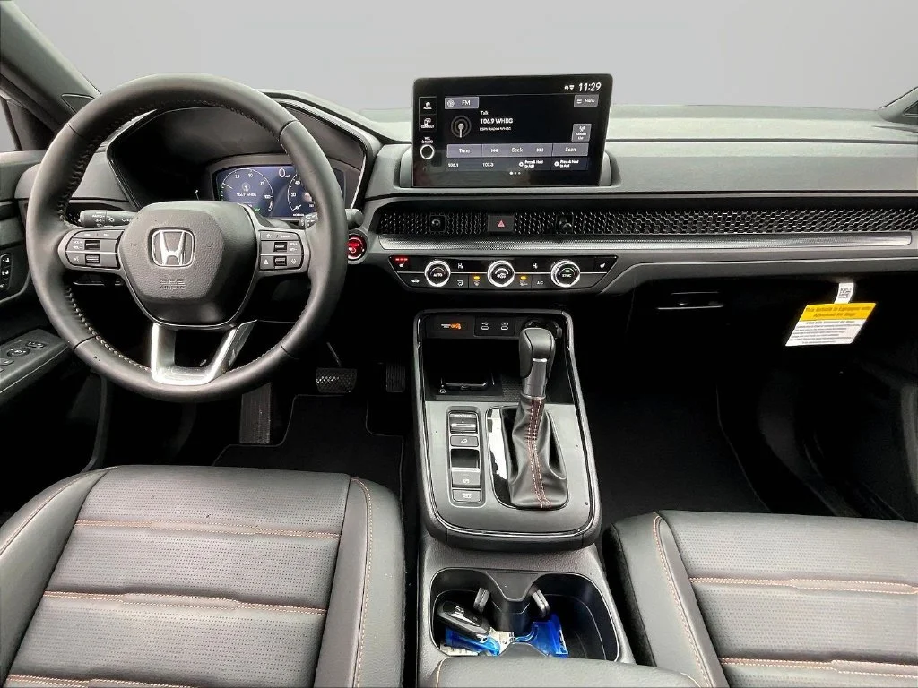 New 2027 Solar Silver Metallic Honda Sport-L Hybrid AWD image 8